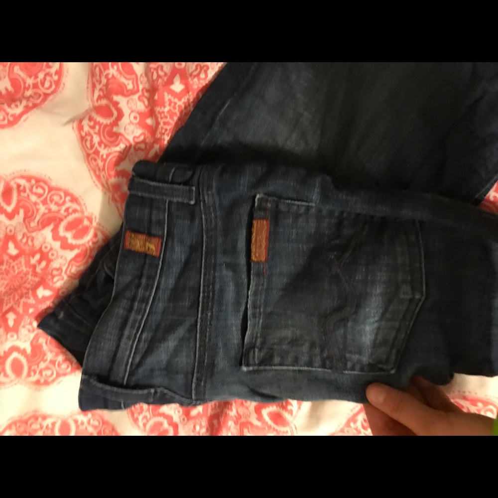 Seven for all mankind flare jeans size 26