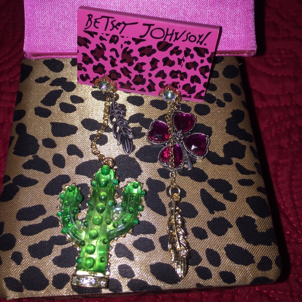 Betsey Johnson earrings