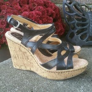 LIKE NEW ♡ B.O.C.♡ WEDGE SANDALS
