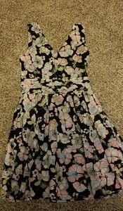 American Rag Cie Floral Pleated Dress XS