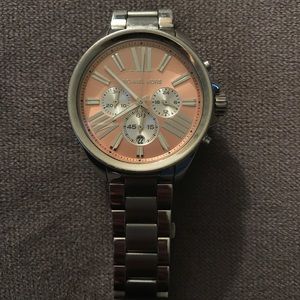 Michael Kors rose gold women's watch, never worn!