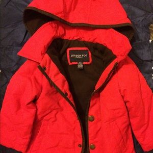 Toddler London Fog raincoat