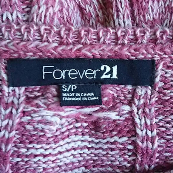 Forever 21 Pink Knit Long Sleeve Sweater - Picture 5 of 5