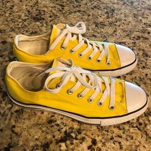 Yellow Converse Sneakers