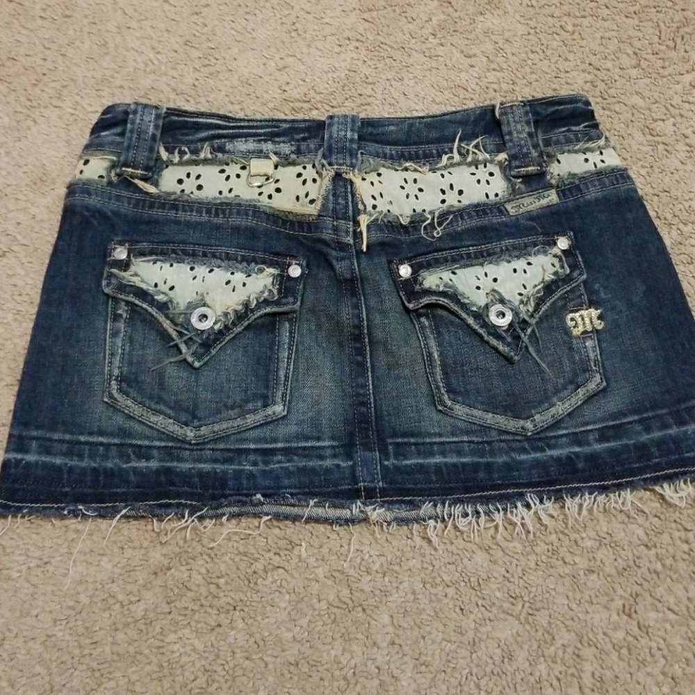 Miss me Jean skirt