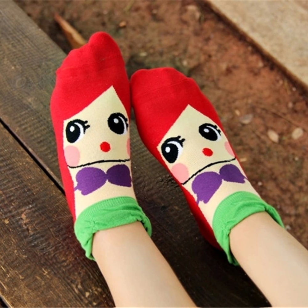 The Little Mermaid Socks NWT