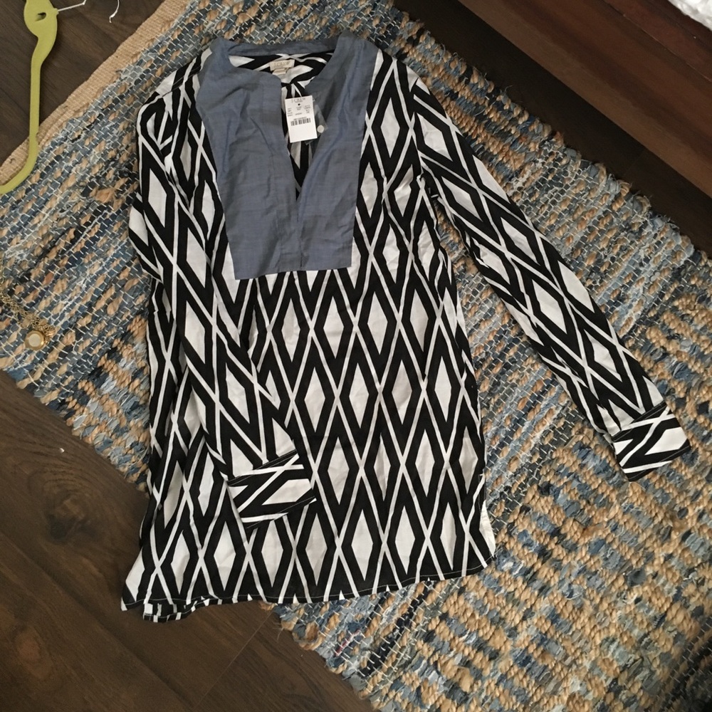 Long sleeve jcrew tunic