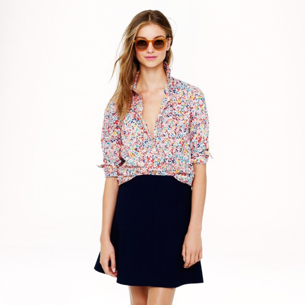 ISO J.Crew Liberty Nina Taylor Popover 6