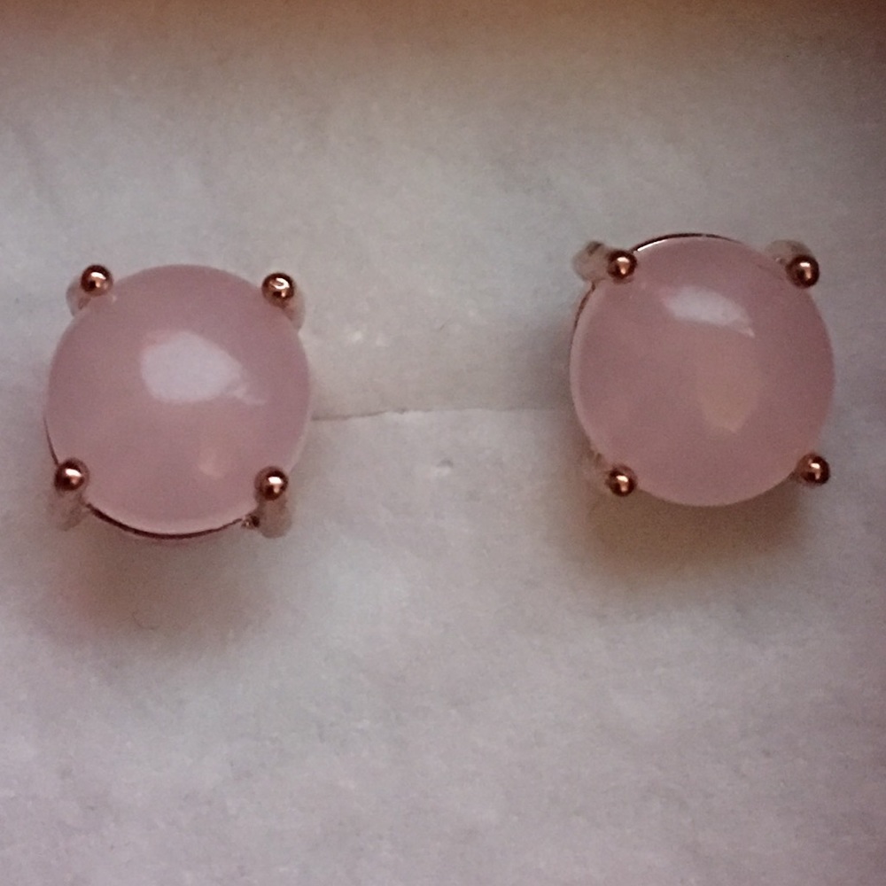 925 Sterling Silver Gold Pleated Stud Earrings