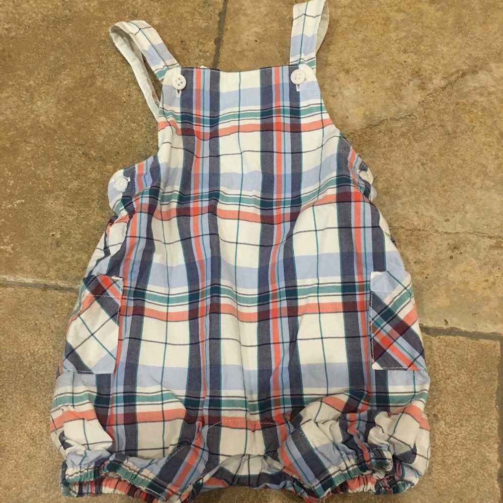 Janie and Jack Boys Romper - Size 3-6 months