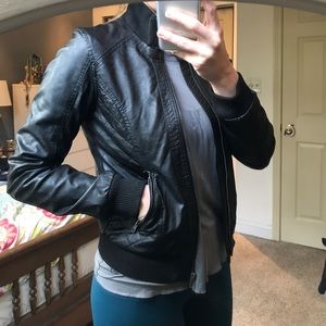 Xhilaration Faux Leather Moto Jacket