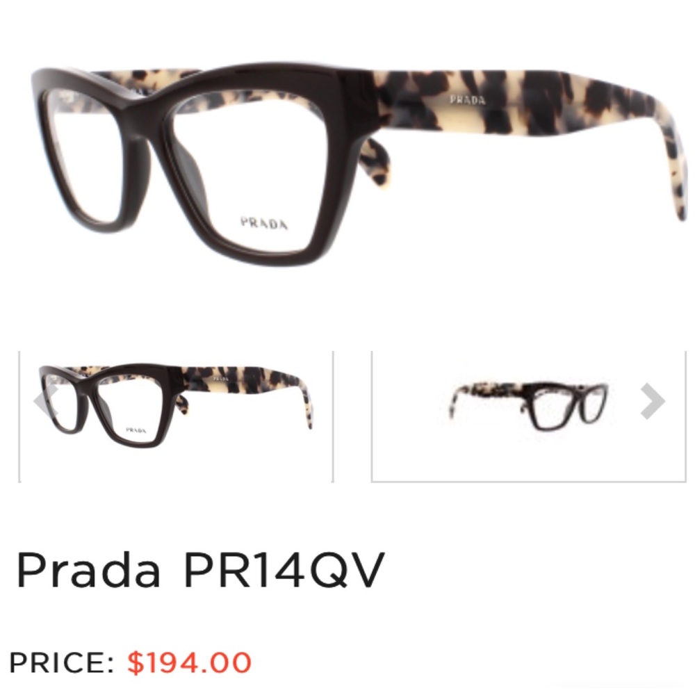 💯 PRADA eyeglasses