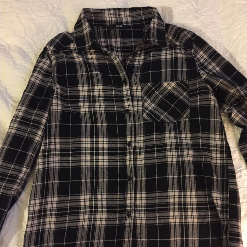Paige flannel shirt