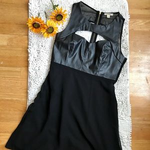 ‼️SOLD ‼️Black Cocktail Mini Dress size SMALL