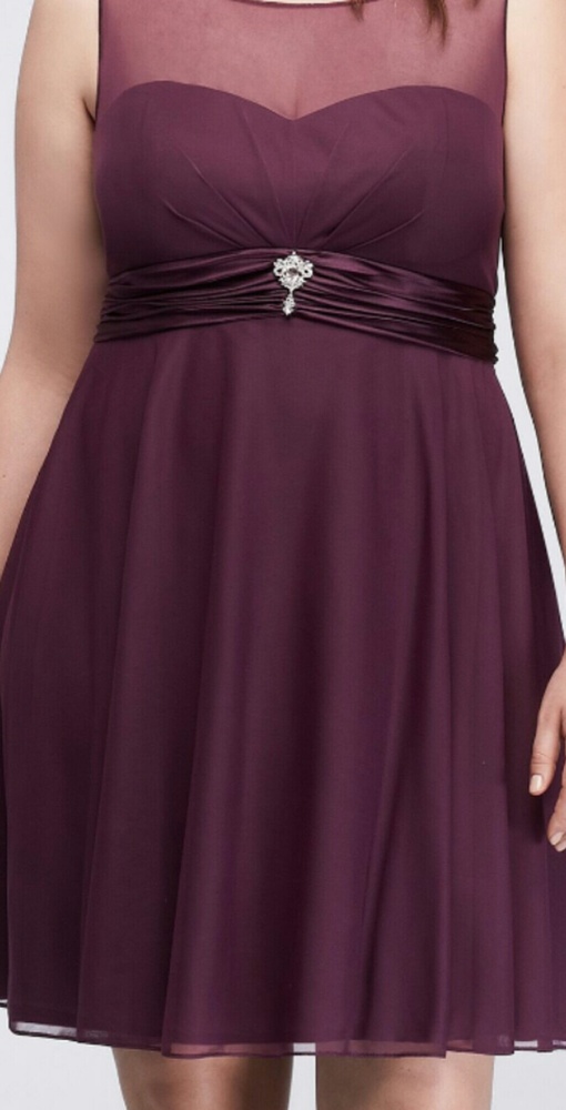 NWT Plum A-line tank cocktail or party dress