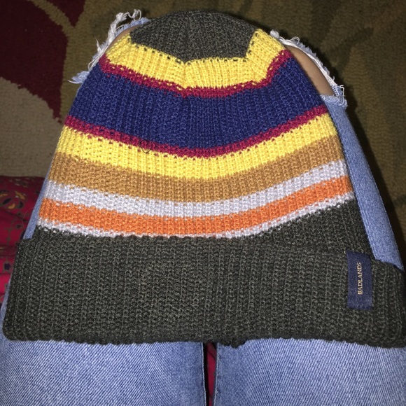 Striped Multicolor Beanie - Picture 1 of 2