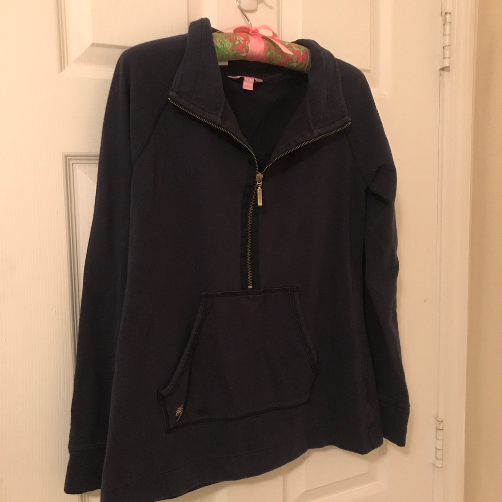 Lilly Pulitzer popover  navy