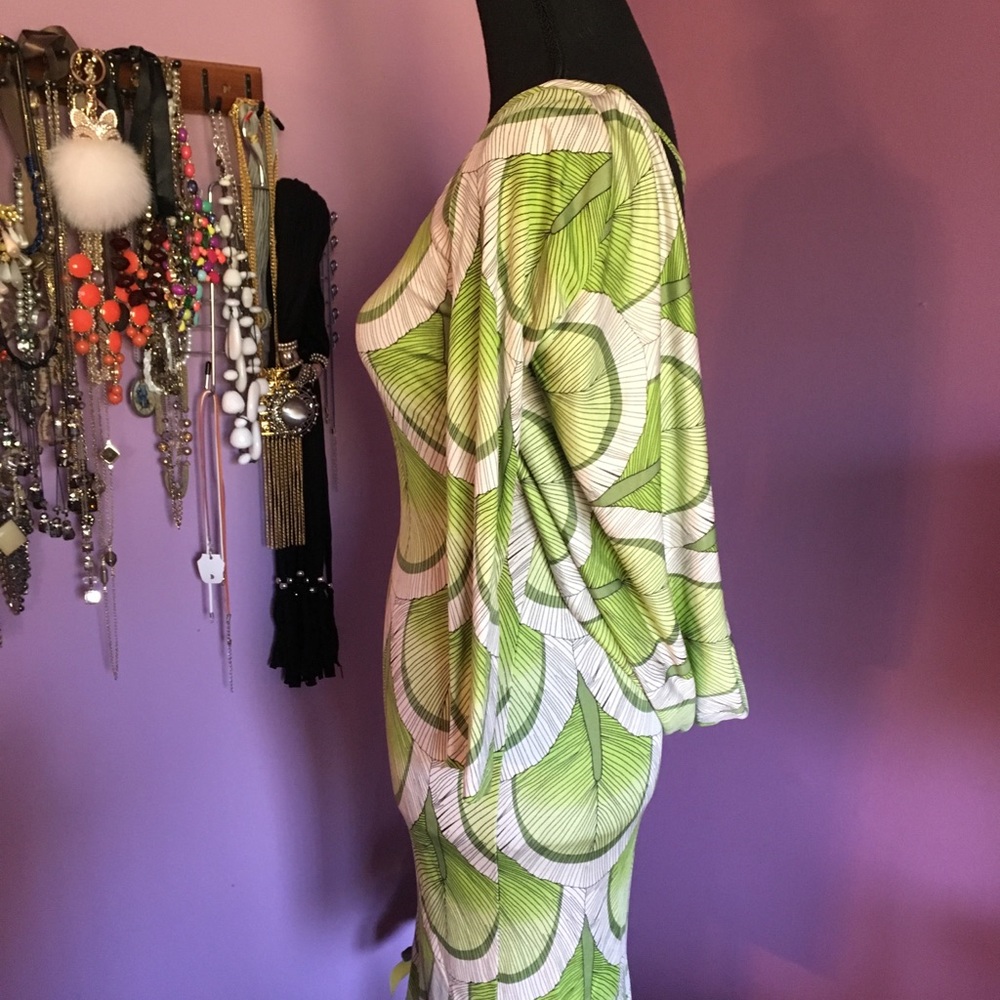 🍃 Mara Hoffman silk jersey mini dress