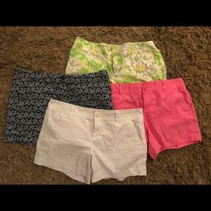 Lot of Lilly Pulitzer and crown & ivy shorts