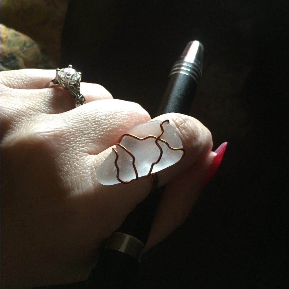 Sea Glass Ring