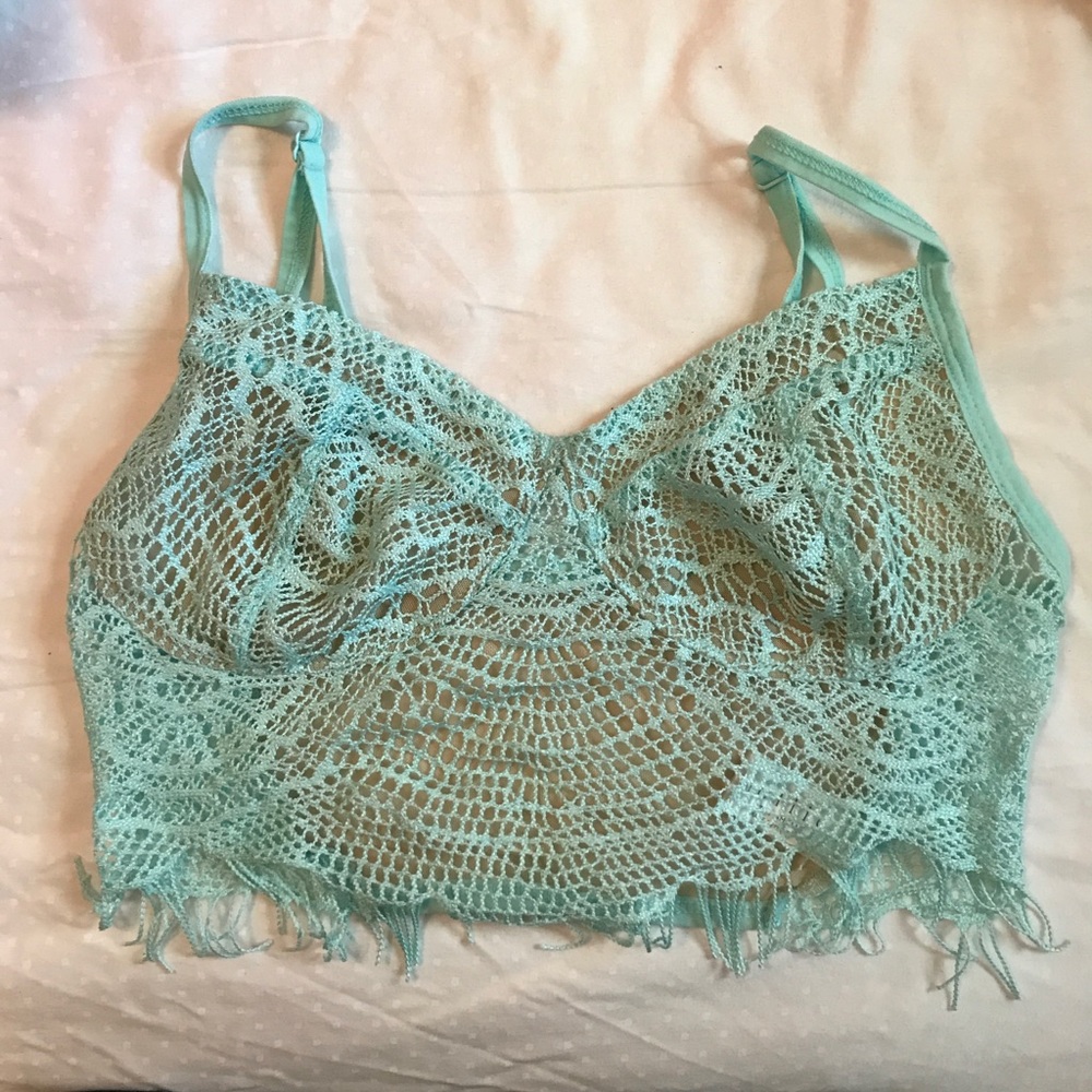 Teal bralette