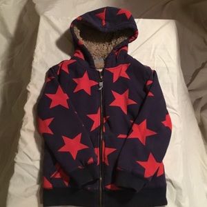 MINI BODEN FULLY LINED HOODIE SWEATSHIRT