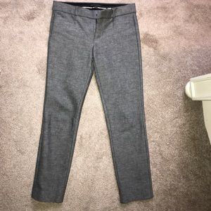 Banana Republic Sloan Charcoal Gray Pants