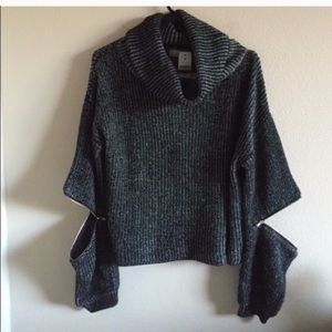 LF zip sweater