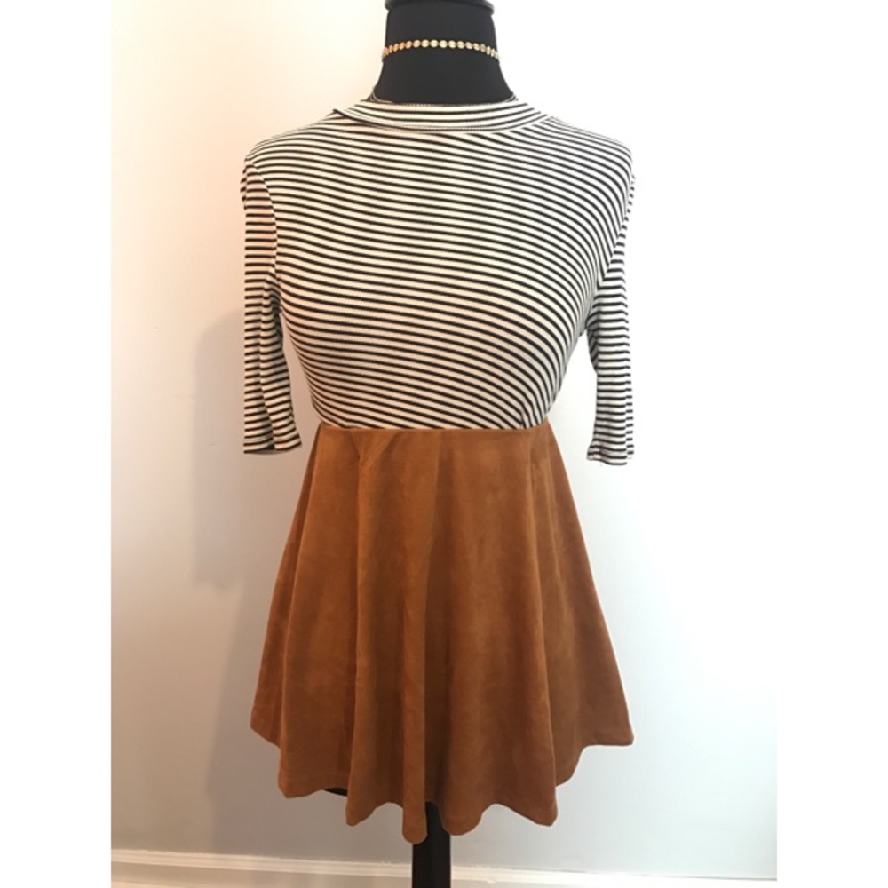 Faux Swede Skirt //
