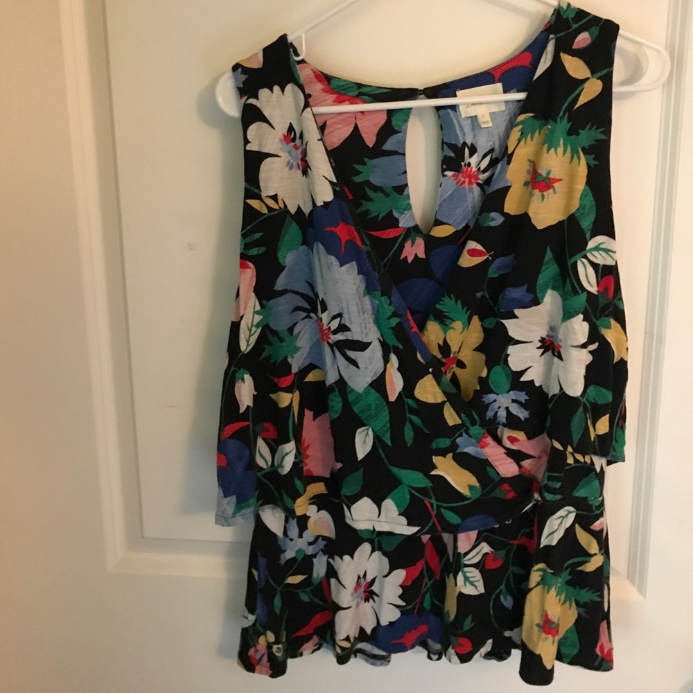 Vibrant floral top