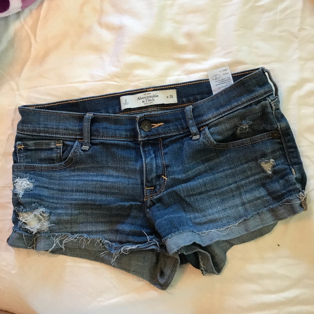 Abercrombie & fitch denim shorts