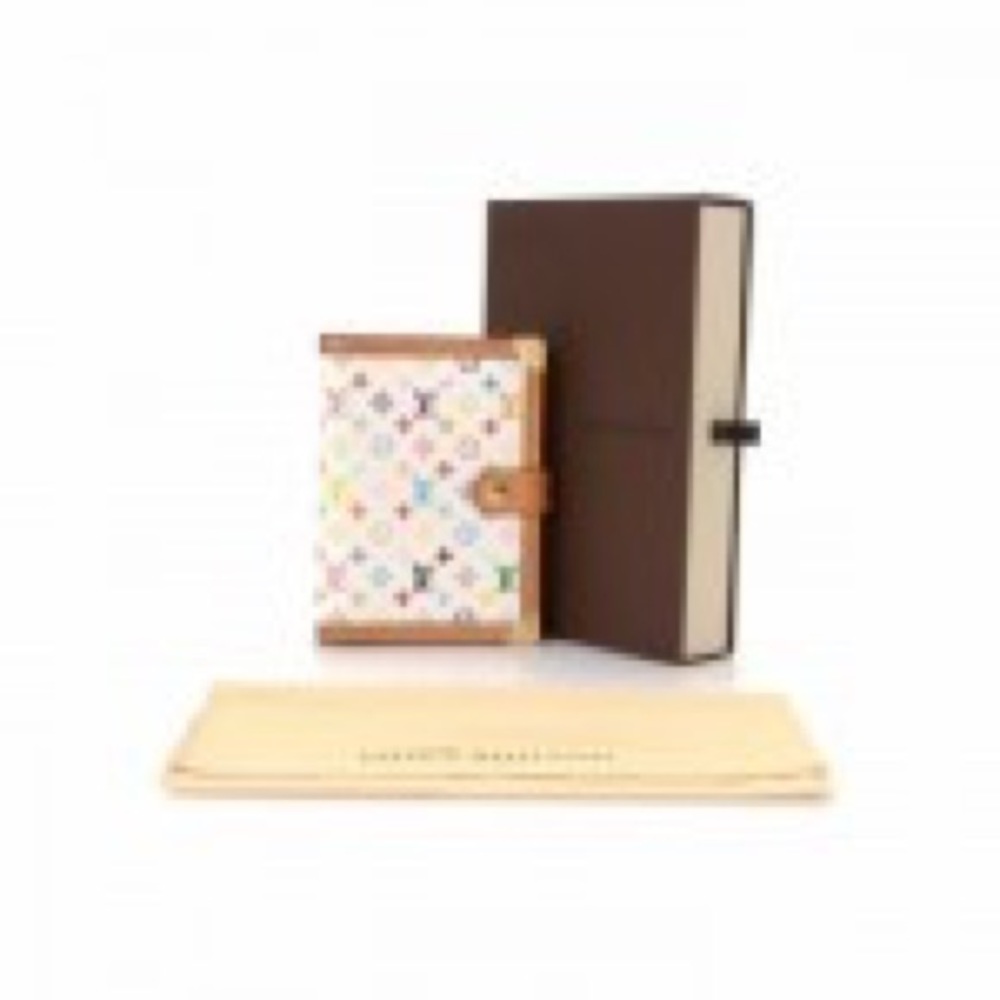 Louis Vuitton White Multi Colored Agenda - Picture 7 of 7