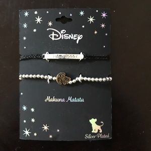 Disney lion king silver plated bracelets