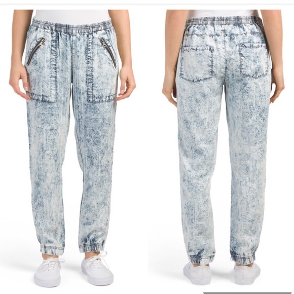 SOLD! Vintage Havana Juniors Tribal Print Joggers - Picture 2 of 6