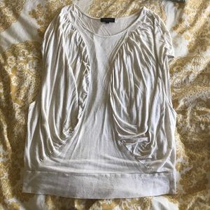 Anthropologie Cream Top