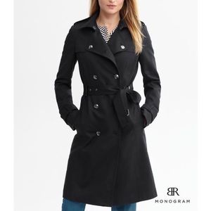 Banana Republic Wool Trench Coat