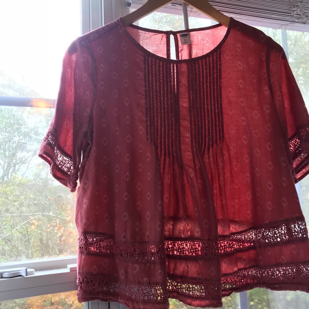 Rose Colored Blouse