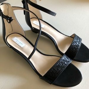 NEVER WORN! Cole Haan Low Wedge Sandals, Size 6.5