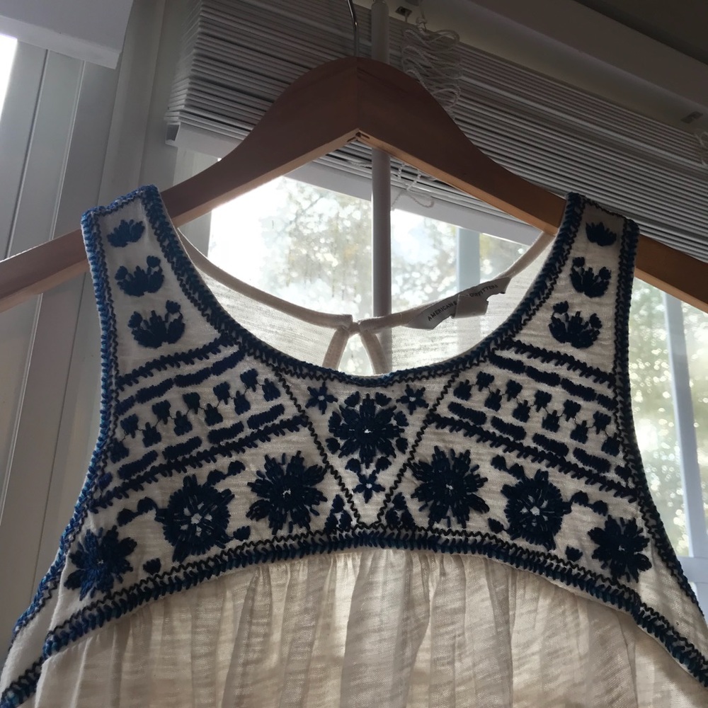 Embroidered Tank