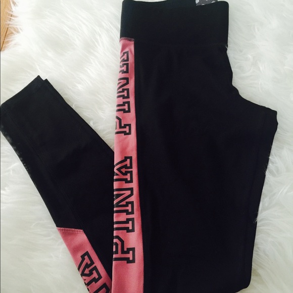 PINK Victoria's Secret Pants - NEW VS Pink yoga leggings S