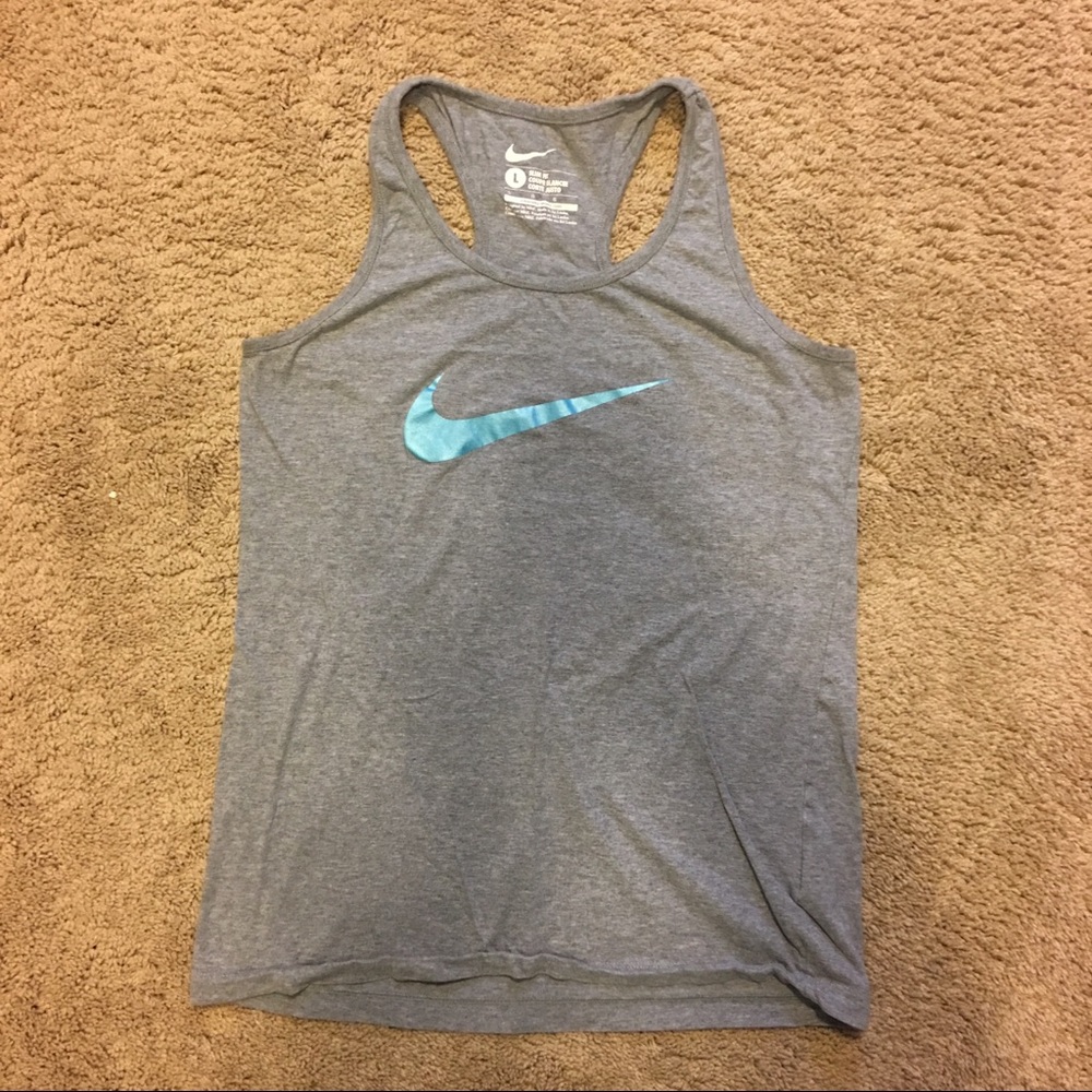 Nike slim fit cotton tank