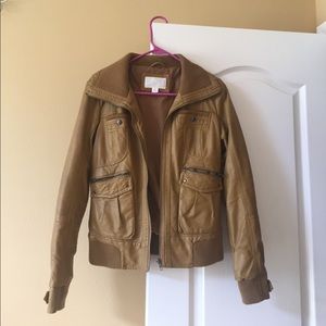 Faux Leather Jacket by Xhilaration