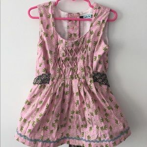 Matilda Jane sleeveless shirt.