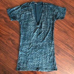 Monrow Deep V-neck T-Shirt