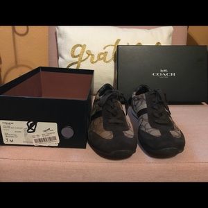 Coach Sport Shoes. Never used.  It was a gift