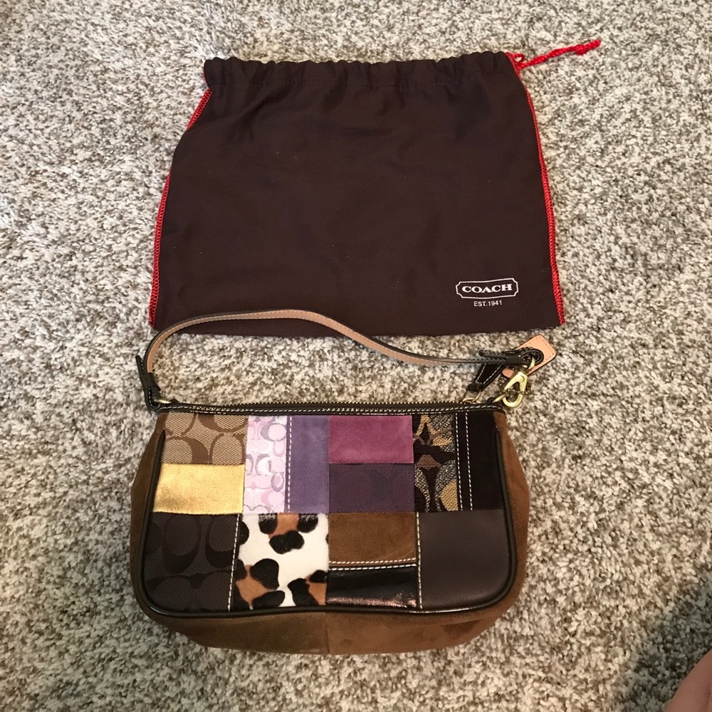 Coach Legacy Patchwork Signature Shoulder Bag