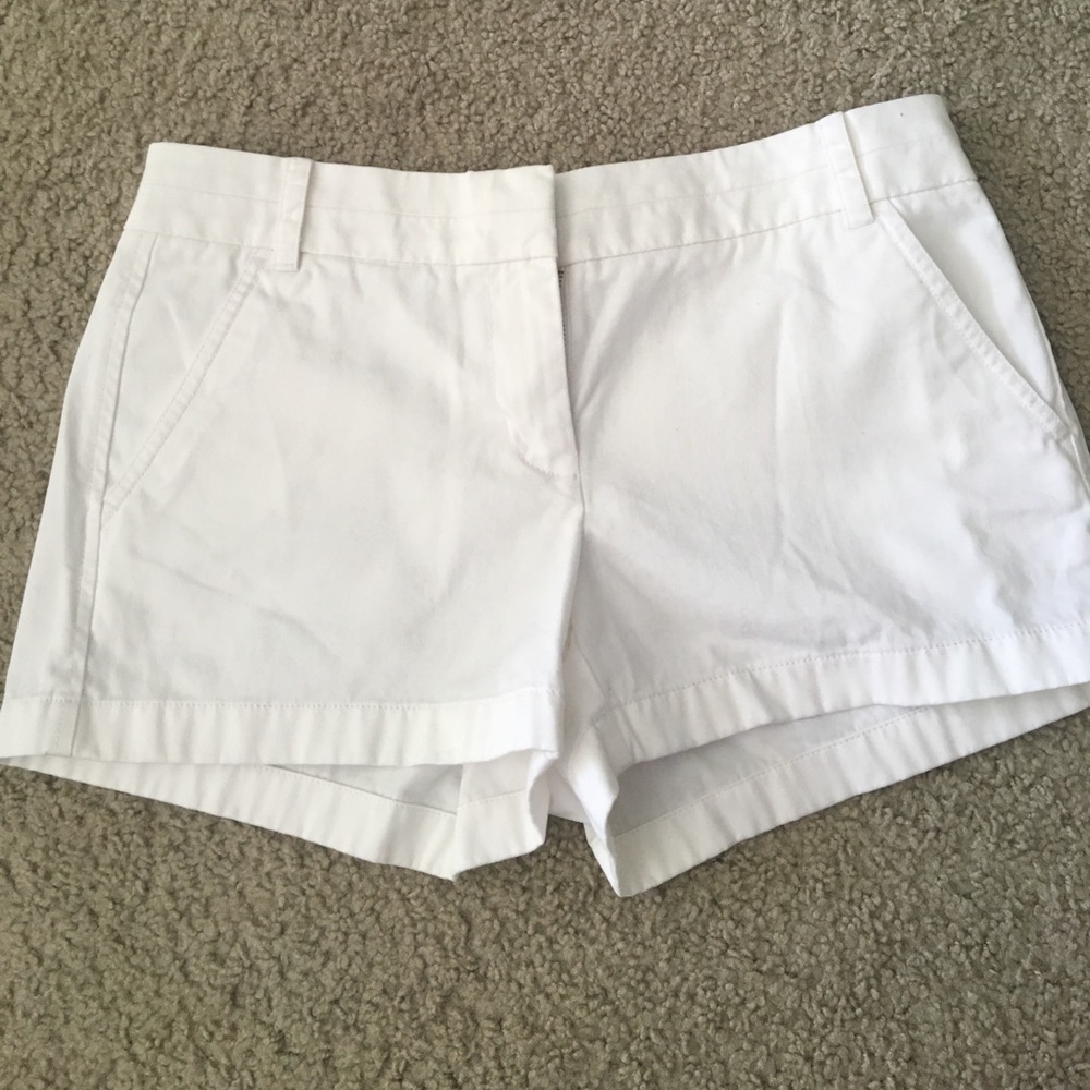 White J.Crew 3” Chino Short