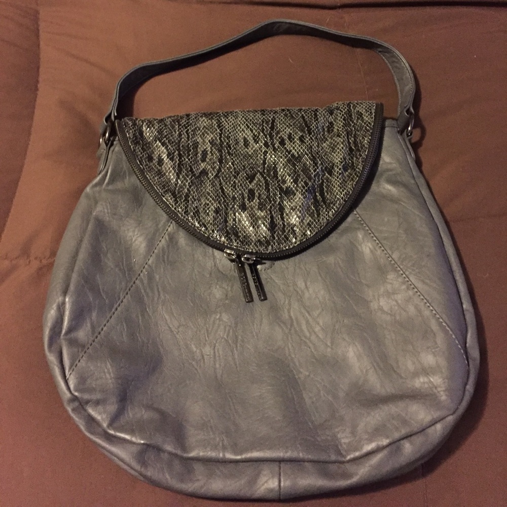 BCBG grey purse