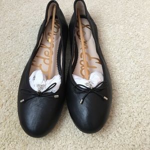 Sam Edelman Felicia Flats - Black Lea
