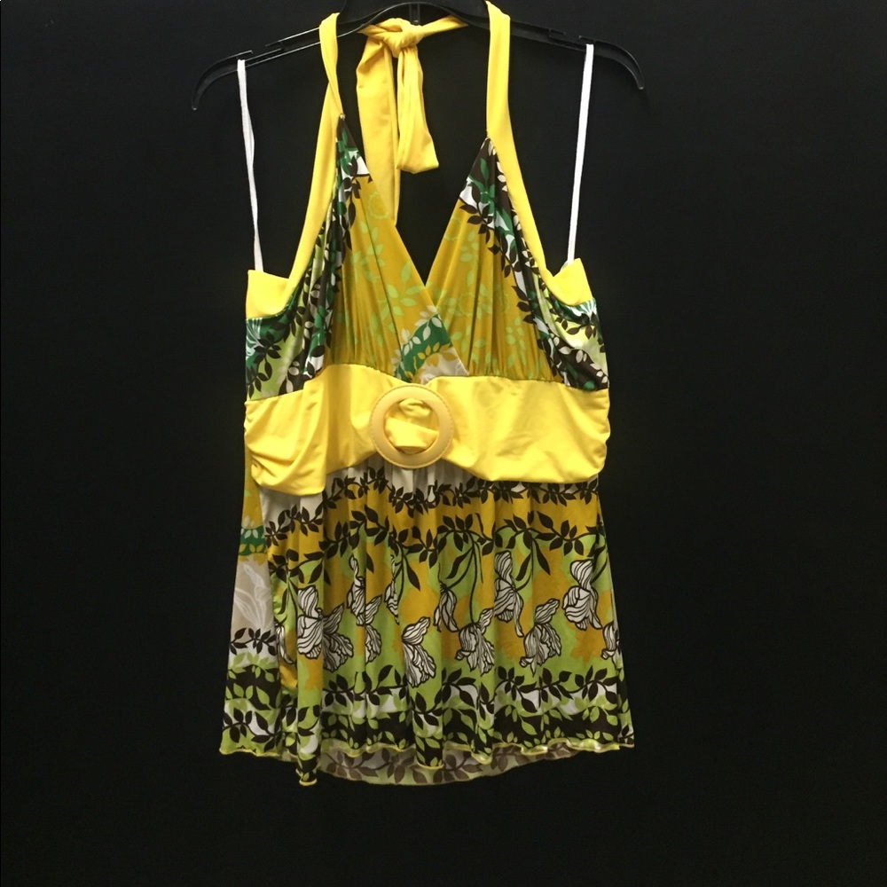 NWT Caren Sport 3X Halter Top Shirt.